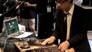 NAMM09 Mike Relm on RANE Serato Scratch Live [upl. by Lleryd380]