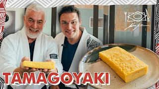 TAMAGOYAKI Alex Atala ensina a fazer o OMELETE JAPONÊS Com paulomuzy [upl. by Kaye]