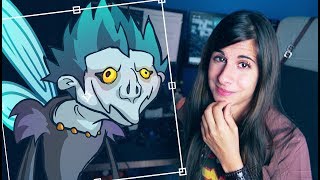 Come ho CREATO e ANIMATO RYUK  Death Note 🐸 Fraffrog [upl. by Garlaand]