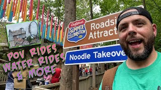 Best Dollywood Family Rides Dollywood Theme Park [upl. by Ecnal832]