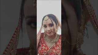 Beautiful bridal makeup 🥰 Divine beauty salon Jhunjhunu youtubeshorts viralvideo [upl. by Markman95]