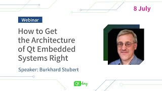 How to Get the Architecture of Qt Embedded Systems Right  Burkhard Stubert [upl. by Gaston]