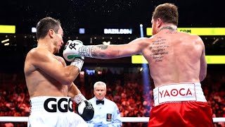 Canelo Alvarez vs Gennady Golovkin 3 TRILOGY FULL FIGHT Highlights  Every Punch [upl. by Baxter149]