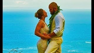 Ronda Rousey gets Married to Travis Browne [upl. by Ahseinat]