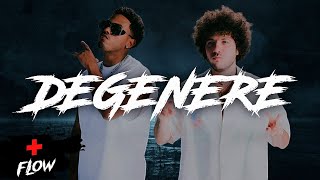 Myke Towers benny blanco  DEGENERE VideoLyrics [upl. by Neelhtak]