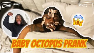 I PUT LIVE BABY OCTOPUS ON MY HUSBAND IN HIS SLEEP HILARIOUS  SNACKS amp LEX [upl. by Jesse]