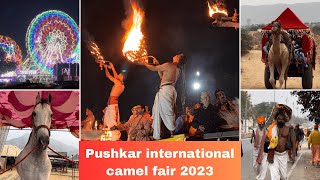 Experience The Magic Of The Pushkar Camel Fair 2023  Captivating Moments At Pushkar Fair [upl. by Eenal164]