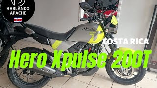 Hero Xpulse 200T ficha técnicaprecio Costa Rica [upl. by Yolanthe]