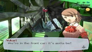 Persona 3 FES undub wide screen patched 1080p running on PCSX2 10  Priestess boss [upl. by Lexerd]