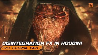 Disintegration FX In Houdini Tutorial Series Part 1 [upl. by Ambrosia]