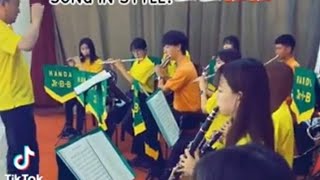 Japanese Handa Brass Band Performed hits Two Bhutanese notes song [upl. by Saber]