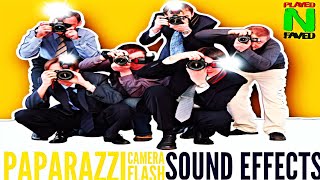 Paparazzi Camera Flash Sound Effects with Crowd Ambience  Photo Press Conference  Paparazzi Sounds [upl. by Aseretairam]