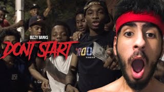 Raky 786 Reacts To Bizzy Banks  Dont Start Music Video [upl. by Eleda]