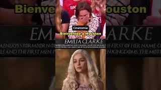 EMILIA CLARKE emiliaclarke gamesofthrones juegodetronos shorts viralshort hollywood series [upl. by Sansen]