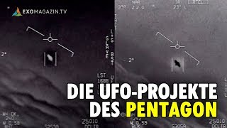 Die geplante Enthüllung geheimer UFO Projekte des Pentagon  ExoMagazin [upl. by Flanigan]