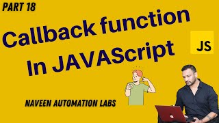 18  Callback Function In JavaScript [upl. by Saw886]