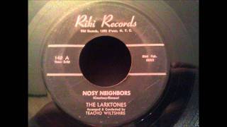 Larktones  Nosy Neighbors  Rare Late 50s Uptempo Doo Wop [upl. by Yannodrahc]