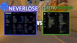 Neverlose vs Gamesense CS2 [upl. by Isidoro]