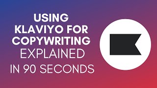 How To Use Klaviyo For Copywriting 2025 [upl. by Engedus586]