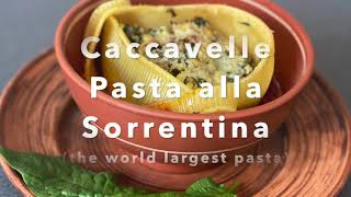 Italy Caccavelle Pasta alla Sorrentina [upl. by Allina388]