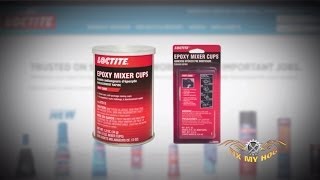 Loctite Epoxy Mixer Cups and Fairing Repair  Fix My Hog [upl. by Tiga]