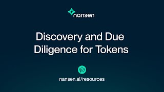 How to Nansen Discovery amp Due Diligence for tokens [upl. by Keppel]