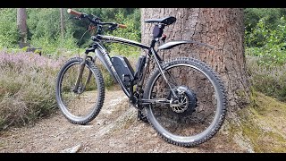 KirbEbike 48V  1000W Ebike Conversion  Speed Test [upl. by Josy194]