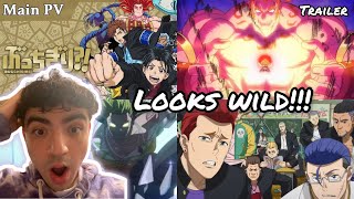 NEW MAPPA ANIME  BUCCHIGIRI PV MAIN TRAILER REACTION [upl. by Reiko]