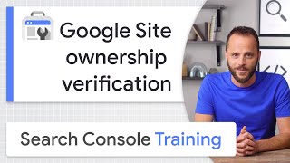 Google Site ownership verification  Google Search Console Training [upl. by Cut412]