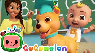 Bingos First Day at School 🐶 Baby JJs BINGO Spelling Song  CoComelon Nursery Rhymes amp Kids Songs [upl. by Olegna560]