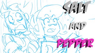 Mystery Skulls animated  Salt and Pepper comic dub [upl. by Ahsekat336]