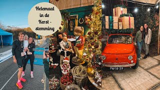 IN DE KERSTSTEMMING WINTERFAIR HARDENBERG amp KERSTSHOPPEN BIJ TUINCENTRUM🎄 MAMAVLOG  Cinns World [upl. by Aihsotal628]