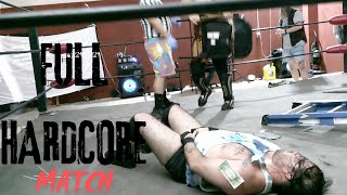 FULL HARDCORE MATCH  SleezyE VS Archer Mosley  AWE Searcy AR prowrestling explore 2024 new [upl. by Odel]