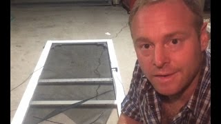 New Life For an Old Screen Door  How To Rescreen [upl. by Eey577]