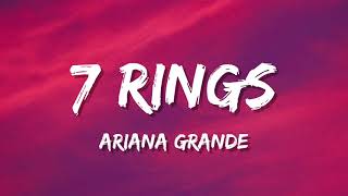 Ariana Grande  7 Rings Lyrics [upl. by Gaultiero]