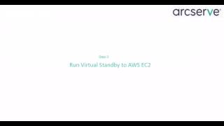 How to Power on Virtual Standby Machines from AWS EC2 [upl. by Finley774]