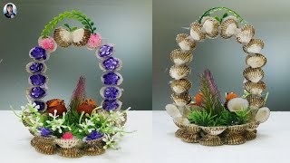 How to Make Seashell Bird Art  Easy Seashell Craft Ideas  Art NuchPharin [upl. by Jonas]