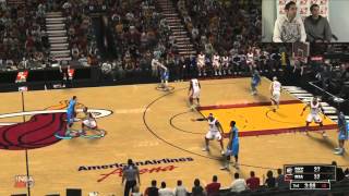 NBA 2K13 Full Gameplay Miami Heat vs OKC Thunder [upl. by Lipscomb498]