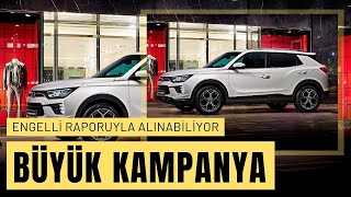 SsangYong Korandodan Engellilere Büyük İndirim Geldi  Dünyanın En Sağlam Çelik Kasa Suv Otomobili [upl. by Fair889]