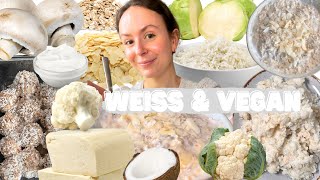 EINEN TAG NUR WEISS ESSEN » Veganes Food Diary │ Food Friday 185 [upl. by Arratahs580]