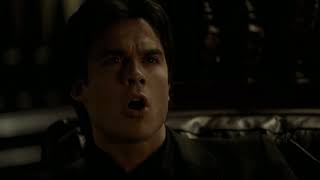 Damon Leaves A Glass Of Blood For Stefan To Drink Ending Scene  The Vampire Diaries 1x18 Scene [upl. by Etnud246]