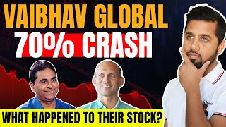 Why Vaibhav global share tanked 70  Right time to add Vaibhav Global share [upl. by Yuu]