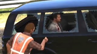 my viewers use chaos mod to trap me in the backseat for 20 minutes on gta V [upl. by Spiegel]