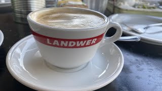 Breakfast at Landwer Cafe New Port Namal Tel aviv iamgee1021 [upl. by Gleason]