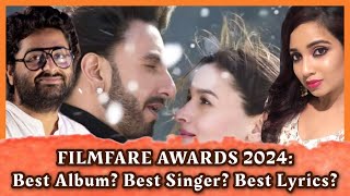 FILMFARE AWARDS 2024 PREDICTIONS  Music  Part 1  Arijit Singh  Tum Kya Mile  Animal songs [upl. by Phillip]