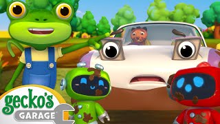 Stuck In The Mud  Geckos Garage  Trucks For Children  Cartoons For Kids [upl. by Lunneta]