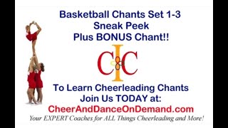 Cheerleading Basketball Cheers and Chants from Cheer And Dance On Demand [upl. by Kathrine945]