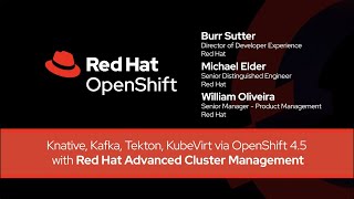 OpenShift cluster management demo  KubeCon 2020 [upl. by Kahl]