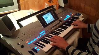 Yamaha Tyros 4  Alpen Schlager [upl. by Yarak]