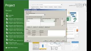 MS Project Importing data from excel to MS Project [upl. by Georges]